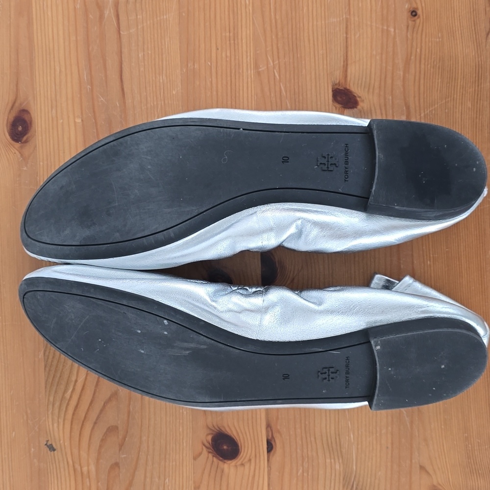 Tory Burch Eddie Ballet Flats Size 10 - Picture 9 of 12